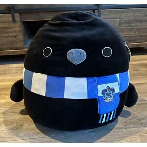 Squishmallows Harry Potter Ravenclaw Raven Jumbo Plush 20" ( tag is bent)